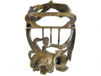 Silver Art Nouveau Buckle