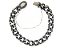 Silver & Gold Niello Bracelet