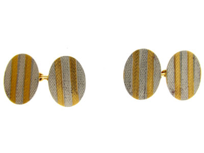 Platinum & Gold Cufflinks
