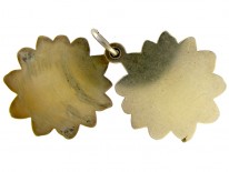Silver &; Enamel Swivel Locket
