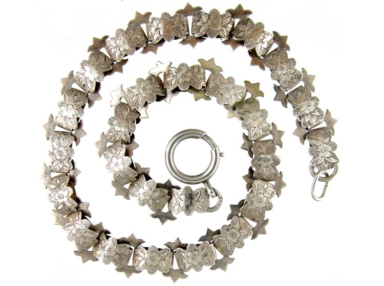Silver Victorian Collar