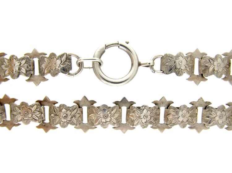 Silver Victorian Collar