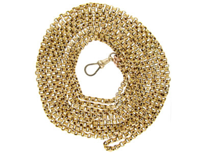 Victorian 9ct Gold Guard Chain