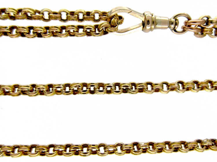 Victorian 9ct Gold Guard Chain