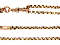 Victorian 9ct Gold Guard Chain