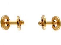 French 18ct Gold Cufflinks