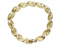 Theodor Farhner Silver Gilt Bracelet