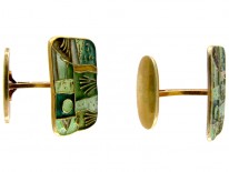 David Andersen Four Seasons Series Silver Cufflinks