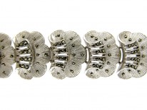 Theodor Farhner Silver & Marcasite Bracelet