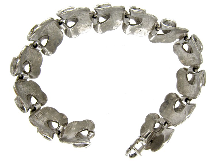 Theodor Farhner Silver & Marcasite Bracelet