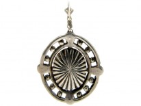 Edwardian Silver & Paste Pendant