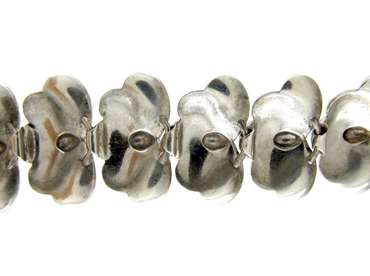 Theodor Farhner Silver & Marcasite Butterfly Design Bracelet