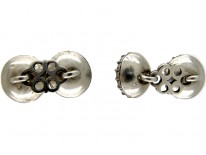 Georgian Silver & Paste Cufflinks
