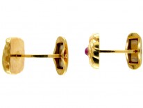 Kutchinsky Ruby 18ct Gold Cufflinks