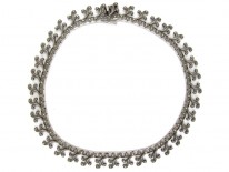 Silver & Marcasite Collar