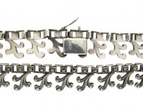 Silver & Marcasite Collar