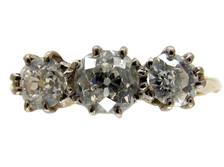 Diamond Three Stone Ring