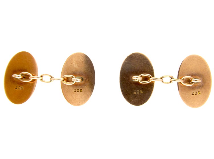 Victorian 9ct Gold Cufflinks