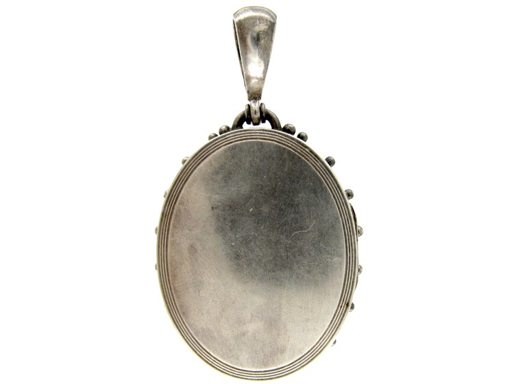 Silver & Gold Overlay Victorian Locket