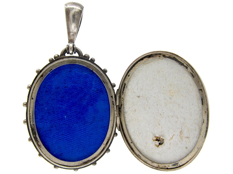 Silver & Gold Overlay Victorian Locket