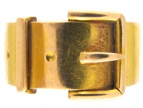 Victorian 18ct Gold Buckle Ring