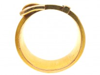 Victorian 18ct Gold Buckle Ring