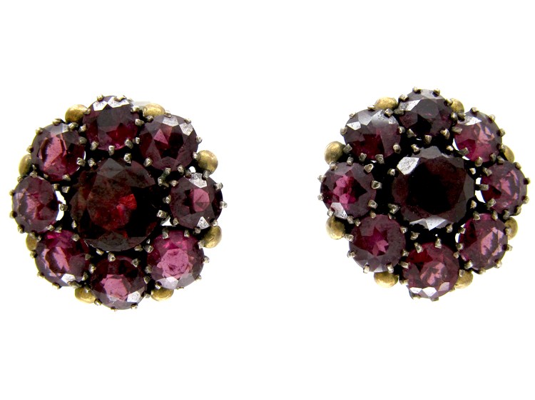 Dorrie Nossiter Garnet Earrings