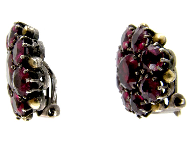 Dorrie Nossiter Garnet Earrings