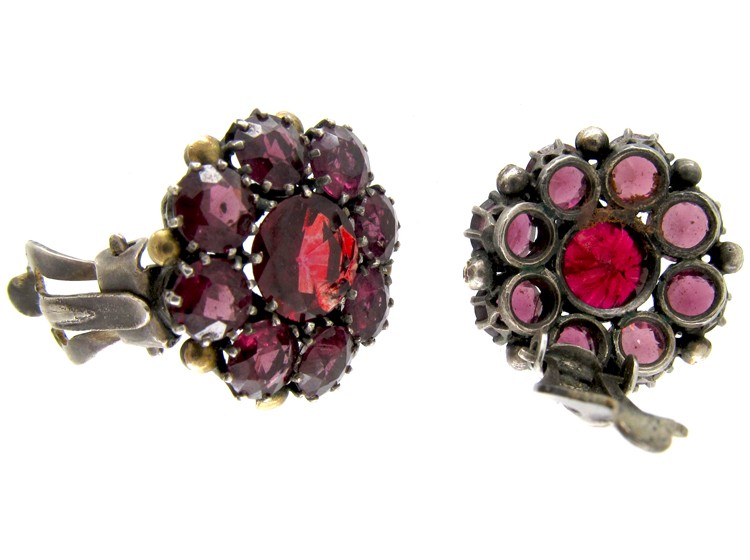 Dorrie Nossiter Garnet Earrings