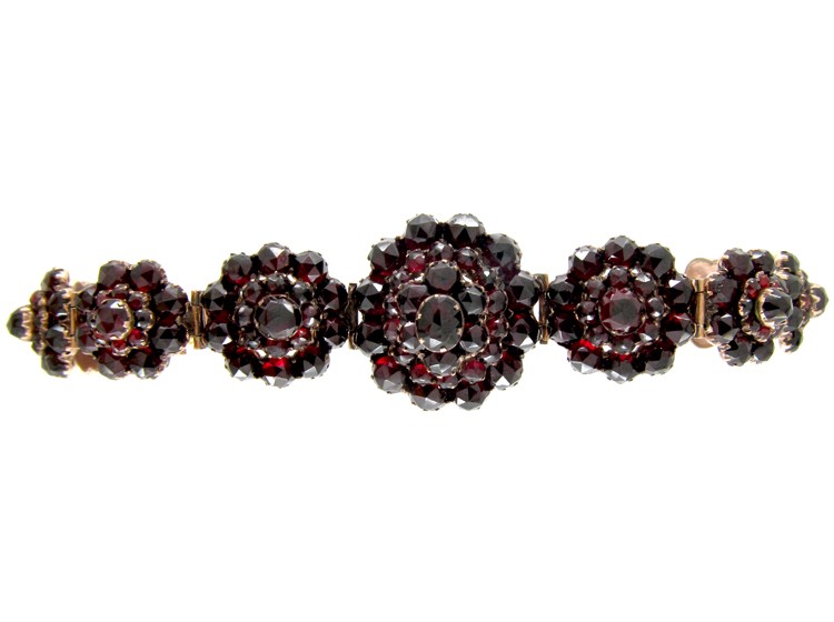 Bohemian Garnet Bracelet