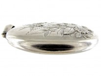 Silver Victorian Oval Locket