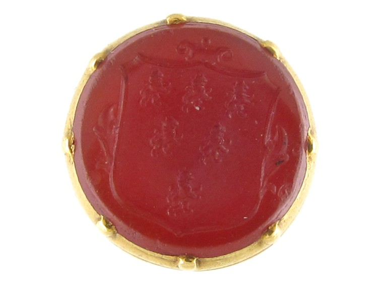 Georgian Gold & Cornelian Seal
