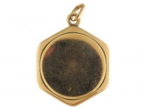 18ct Gold & Platinum Locket