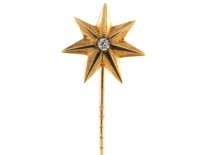 Diamond Star Tie Pin