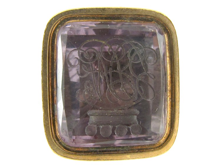 Two Colour Gold Regency Seal