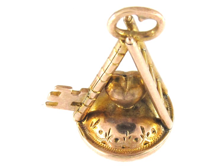 Ladder, Key & Heart Love Token Seal