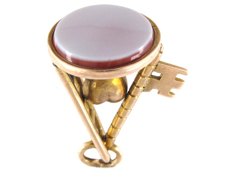 Ladder, Key & Heart Love Token Seal
