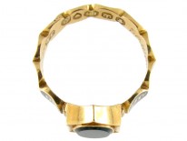 William IV Bloodstone & Enamel Memorial Ring