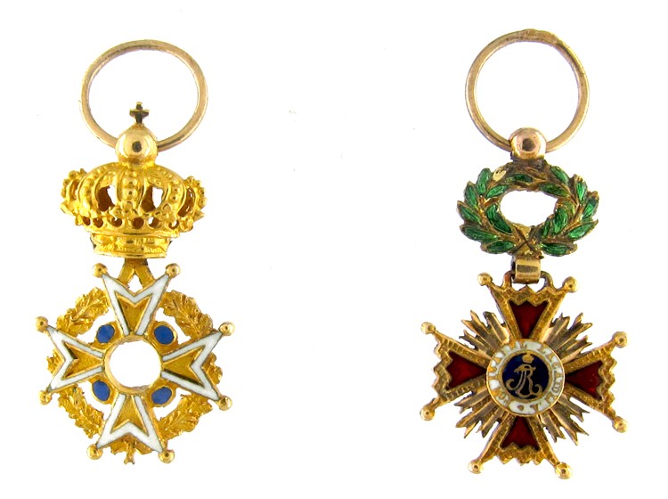 Two Gold Charms