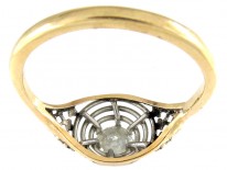 Platinum & Diamond Single Stone Ring