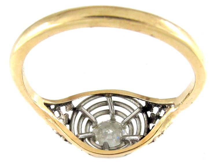Platinum & Diamond Single Stone Ring