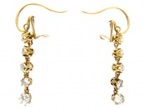 Diamond Drop Earrings