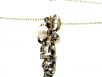 Diamond & Pearl Pendant on Chain