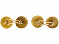 French 18ct Gold Victorian Cufflinks