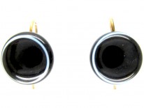 Banded Sardonyx Earrings
