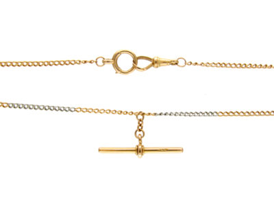 18ct Gold & Platinum Albert