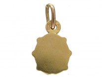 Enamelled Gold Ladybird Charm