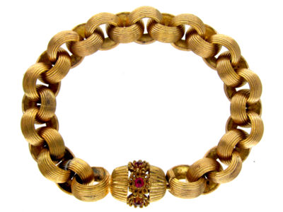 Large Pinchbeck Georgian Bracelet