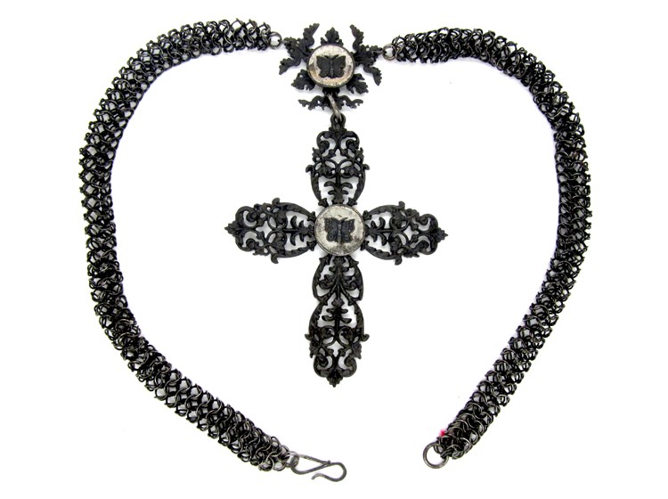 Berlin Iron Cross on Berlin Iron Chain