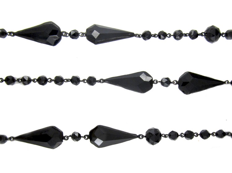Vauxhall Glass Victorian Long Guard Chain